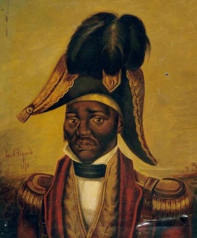 Historical portrait of Jean-Jacques Dessalines, founding father of Haiti